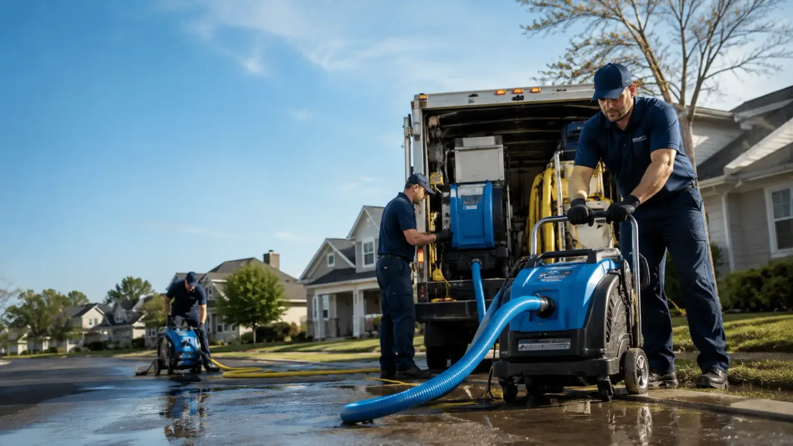 Flood Damage Cleanup in Bronte, TX
